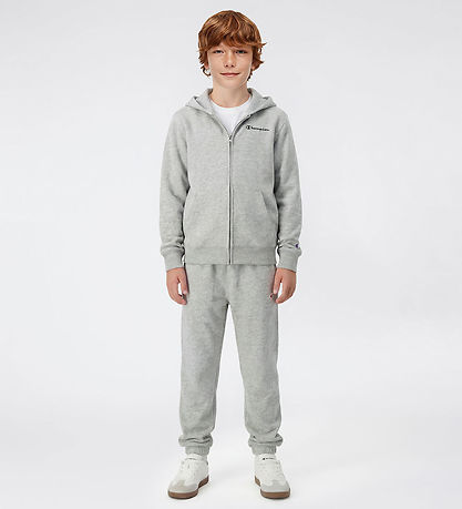 Champion Sweatpants - Rib Cuff - Grey Melange