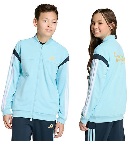 adidas Performance Cardigan - J Hot Top - Iceblu/White/Hazbei