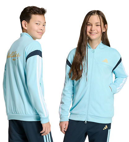 adidas Performance Cardigan - J Hot Top - Iceblu/White/Hazbei