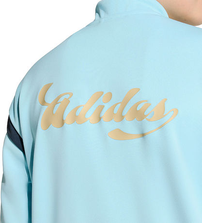 adidas Performance Cardigan - J Hot Top - Iceblu/White/Hazbei