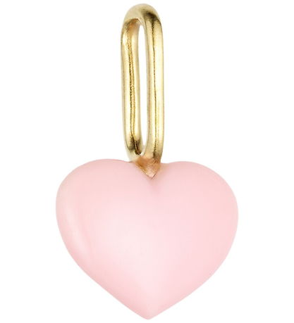 Design Letters Vedhæng - Close To My Heart - Creole Pink