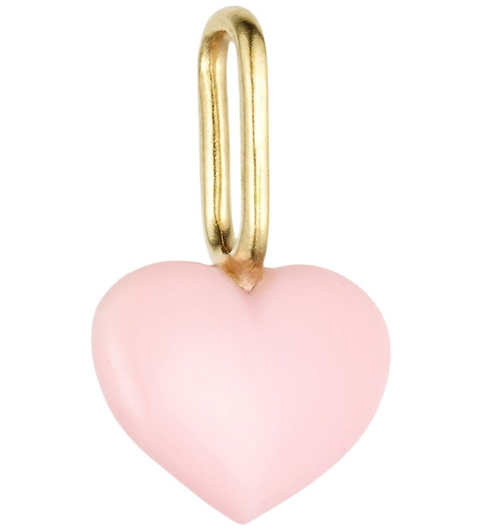 Design Letters Vedhæng - Close To My Heart - Creole Pink