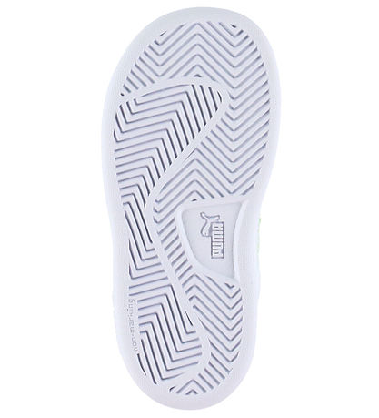 Puma Sko - Smash 3.0 Dino V Inf - Hvid/Green Fruit