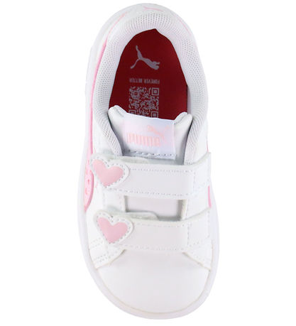 Puma Sko - Smash 3.0 Hearty V Inf - White/Pearl Pink