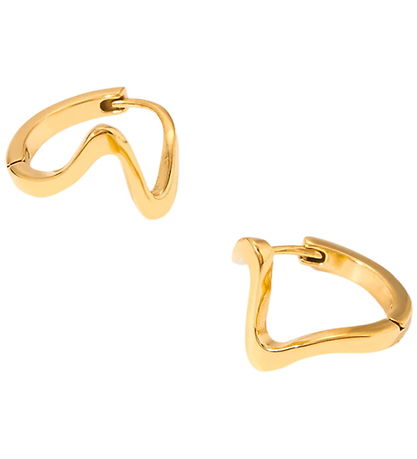 By Stær Øreringe - Seraphina - Forgyldt