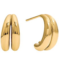 By Stær Øreringe - Eden - Forgyldt