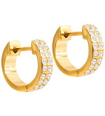 By Stær Øreringe - Paloma - Forgyldt