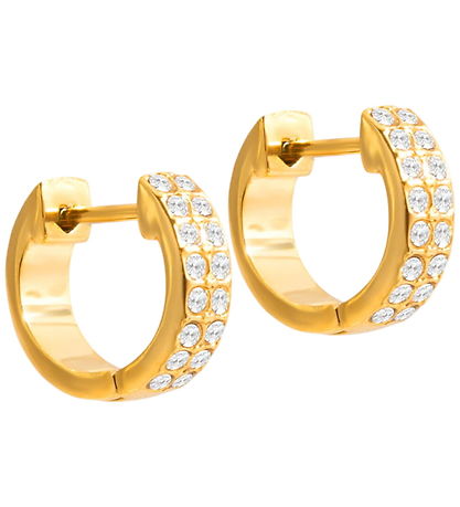 By Stær Øreringe - Paloma - Forgyldt