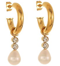 By Stær Øreringe - Anie - Forgyldt