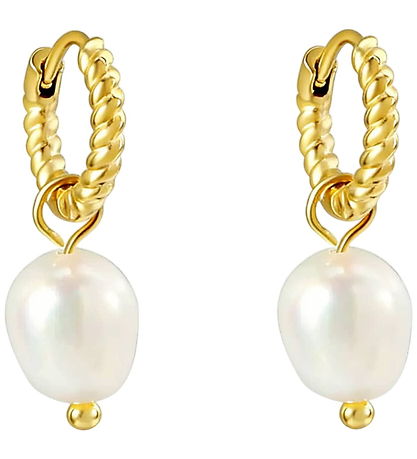 By Stær Øreringe - Alexa - Forgyldt