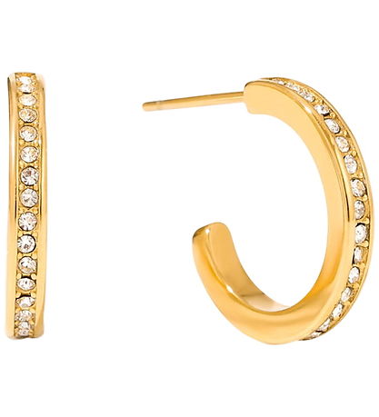 By Stær Øreringe - Noelle - Forgyldt