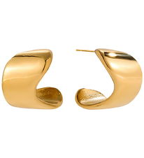 By Stær Øreringe - Cassia - Forgyldt