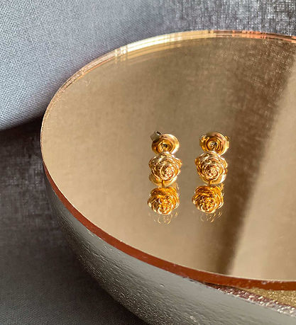 By Stær Øreringe - Siwa - Forgyldt