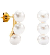 By Stær Øreringe - Olise - Forgyldt