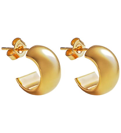 By Stær Øreringe - Beckie - Forgyldt