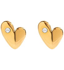 By Stær Øreringe - Maribel - Forgyldt