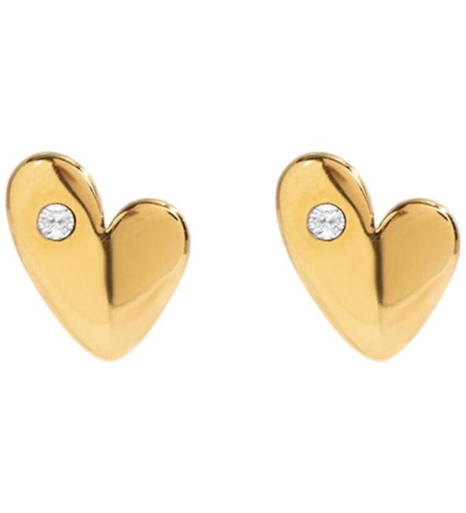 By Stær Øreringe - Maribel - Forgyldt