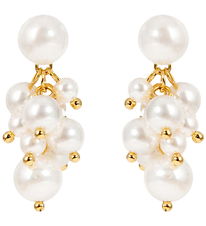 By Stær Øreringe - Uva - Forgyldt