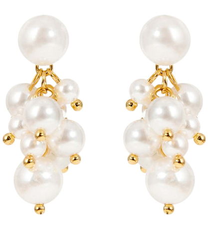 By Stær Øreringe - Uva - Forgyldt