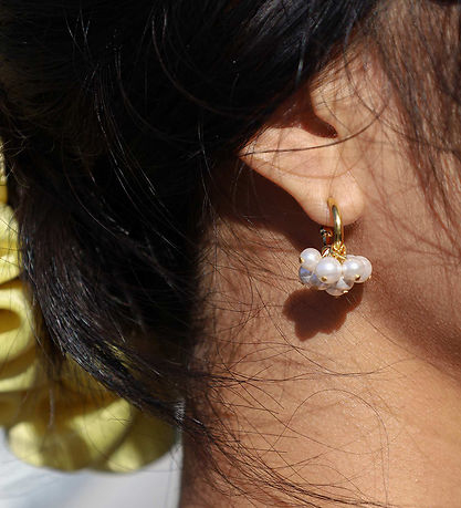 By Stær Øreringe - Solaima - Forgyldt