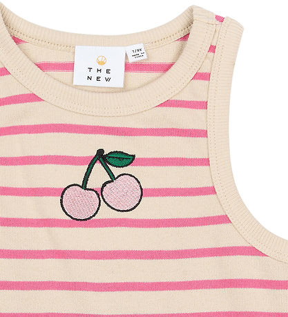 The New Top - TnShannon - Carmine Rose Striped