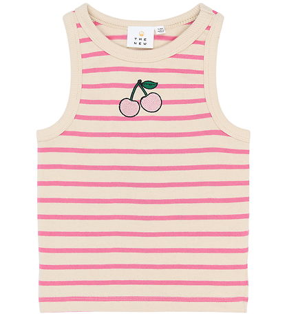 The New Top - TnShannon - Carmine Rose Striped