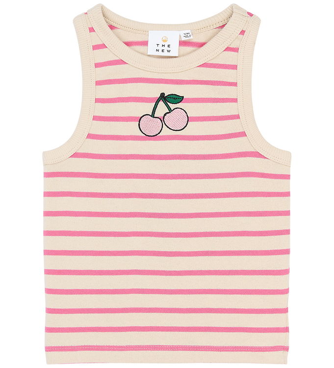 The New Top - TnShannon - Carmine Rose Striped