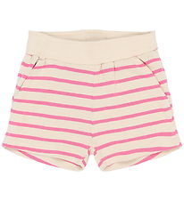 The New Shorts - TnstSannah - Carmine Rose Striped