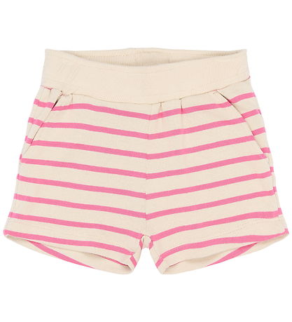 The New Shorts - TnstSannah - Carmine Rose Striped