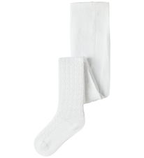 Name It Strømpebukser - NmfDitta - Bright White