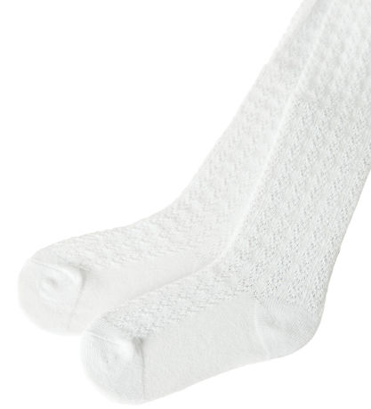 Name It Strømpebukser - NmfDitta - Bright White