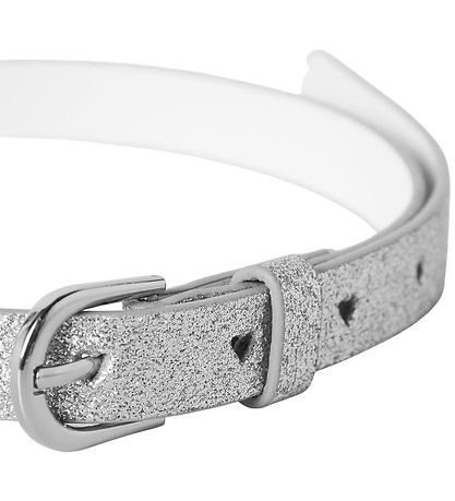 Name It Bælte - NmfFrikka - Silver/Heart Shaped Hole