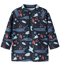 Name It Badebluse - NmmZippo - Navy Blazer