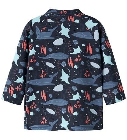 Name It Badebluse - NmmZippo - Navy Blazer