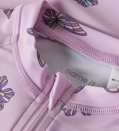 Name It Badebluse - UV40+ - NmfZippa - Pirouette