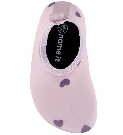 Name It Badesko - NmfZippa - Burnished Lilac