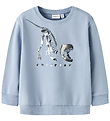 Name It Sweatshirt - NmmFinn - Blue Fog