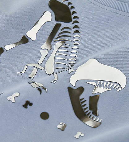 Name It Sweatshirt - NmmFinn - Blue Fog