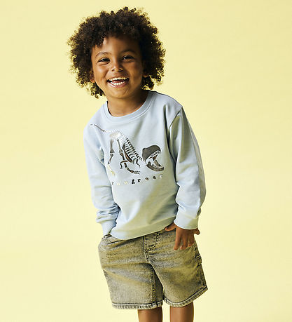 Name It Sweatshirt - NmmFinn - Blue Fog