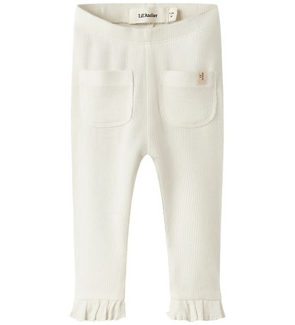 Lil Atelier Leggins - NbfFrijo - Slim - Coconut Milk