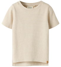 Lil Atelier T-shirt - Slim - NmmFeng - Oxford Tan