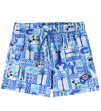 Jack & Jones Badeshorts - JpstMaui - AOP - Delft