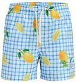 Jack & Jones Badeshorts - JpstMaui - AOP - Star White