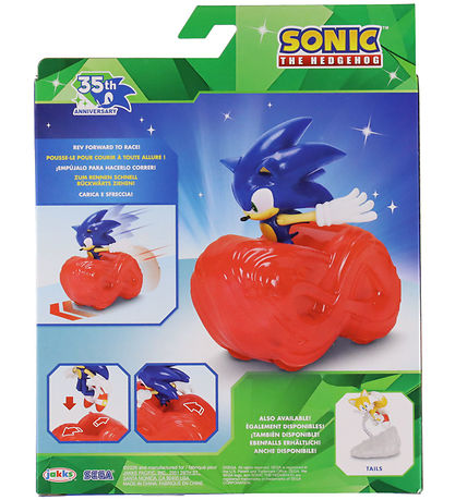 Sonic Legetøjsfigur - 35th Anniversary - Running Sonic