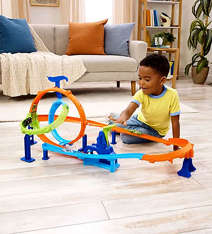 Hot Wheels Bilbane - Stunt Tracks Double Loop Smash