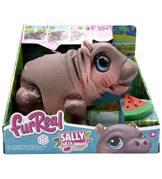 FurReal Interaktiv Bamse - Sally The Silly Hippo