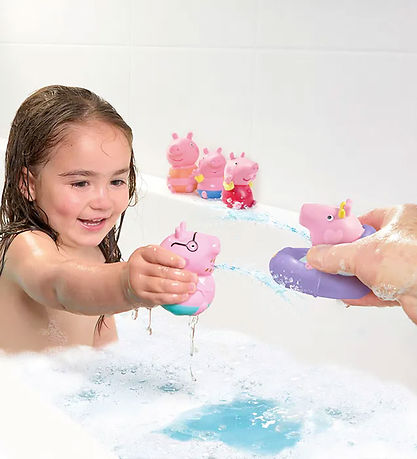 Toomies Badelegetøj - Peppa & Family Bath Squirters