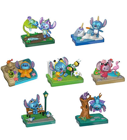 Stitch Figur - Asst. - Disney Stitch Goes Wild Collectible