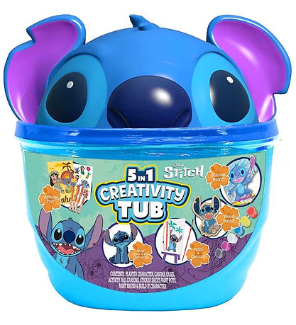 Stitch Kreasæt - 5-In-1 Creativity Tub