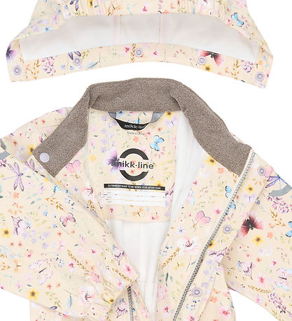 Mikk-Line Regndragt - PU - Butterfly AOP